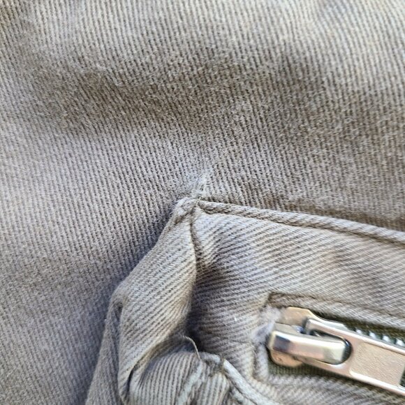 Vintage Men's Fishing Vest S Khaki Canvas Outdoor Made in USA New River Co - Picture 9 of 10